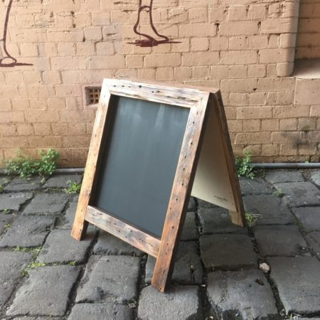 Rustic Chunky Chalkboard