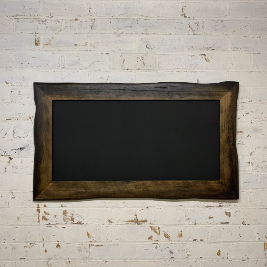 Charred Edge Framed Blackboard