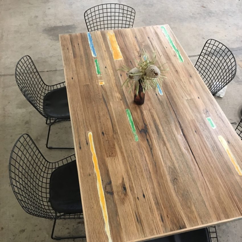 Recycled Timber Dining Table – The Timber Shack
