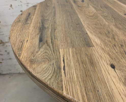 Rustic Round Cafe Table Top