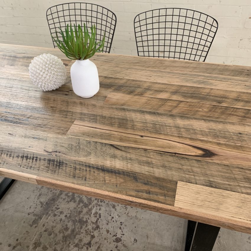 Rustic_Reclaimed_Timber_Dining_Table_3 Recycled Timber Dining Table